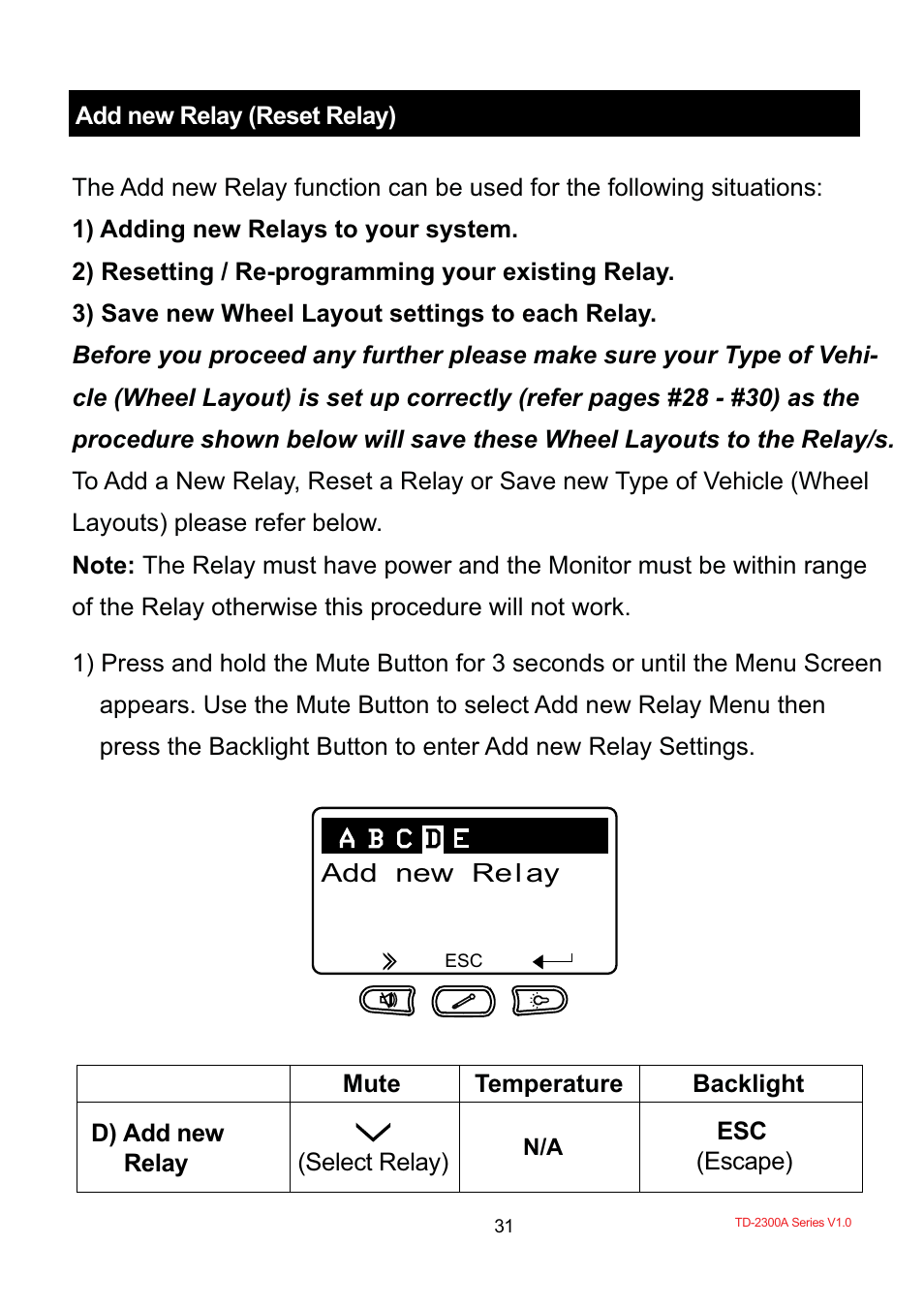 TYREDOG TD-2300A-X10 User Manual | Page 33 / 56