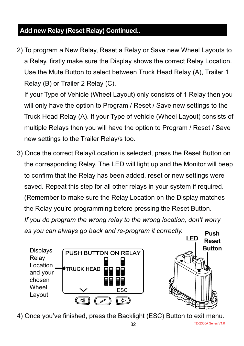 TYREDOG TD-2300A-X10 User Manual | Page 34 / 56