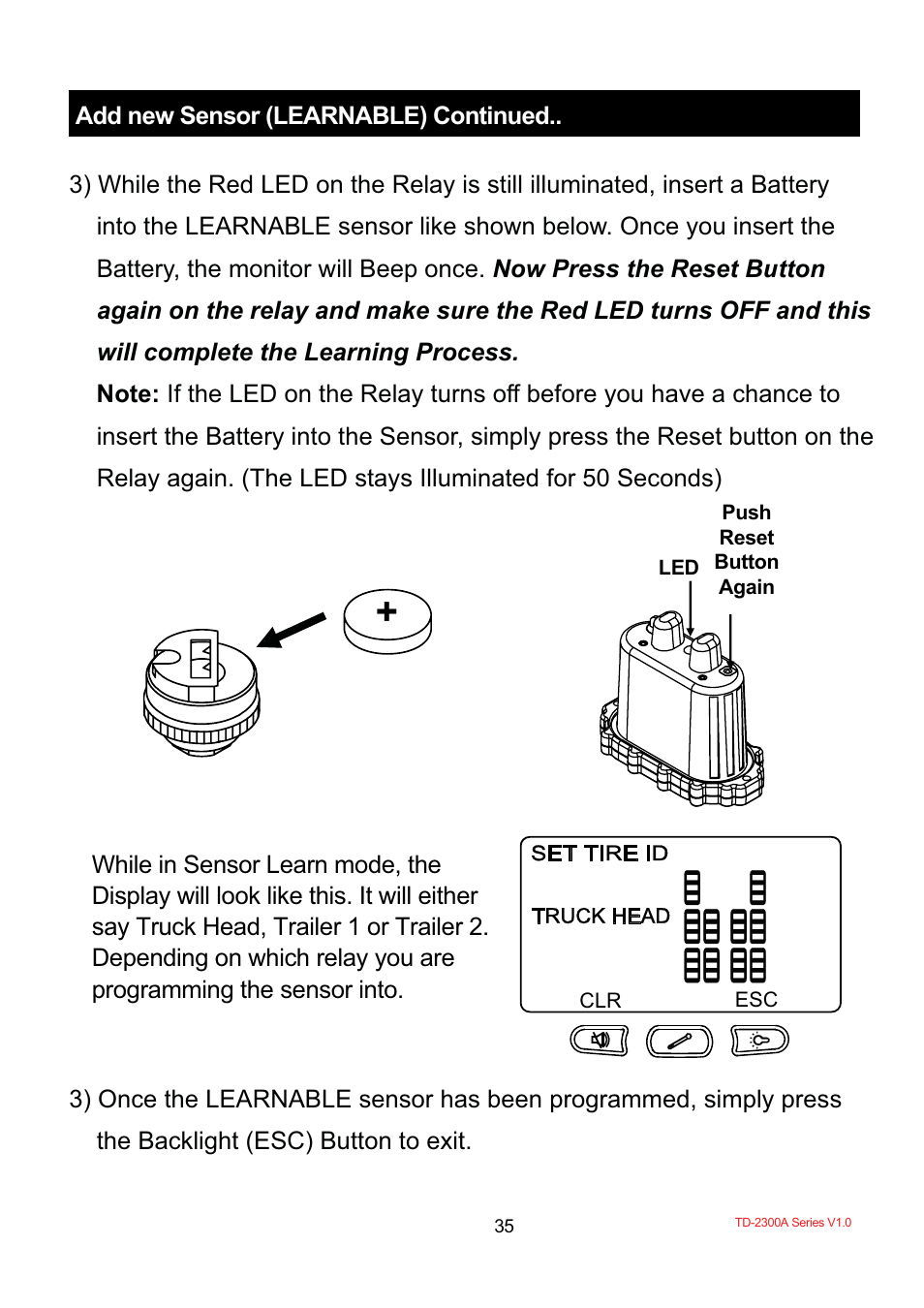 TYREDOG TD-2300A-X10 User Manual | Page 37 / 56