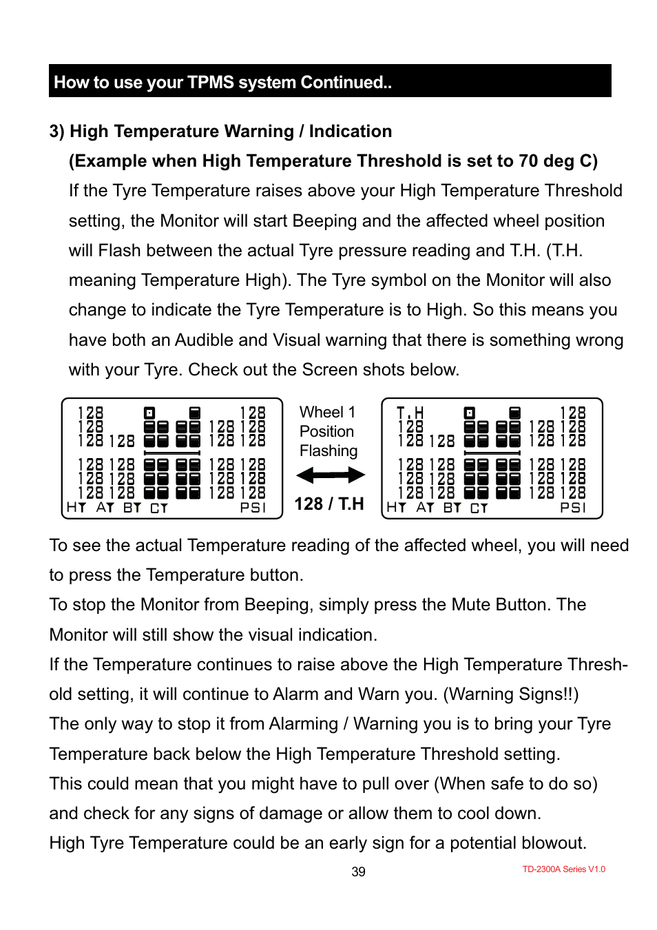 TYREDOG TD-2300A-X10 User Manual | Page 41 / 56