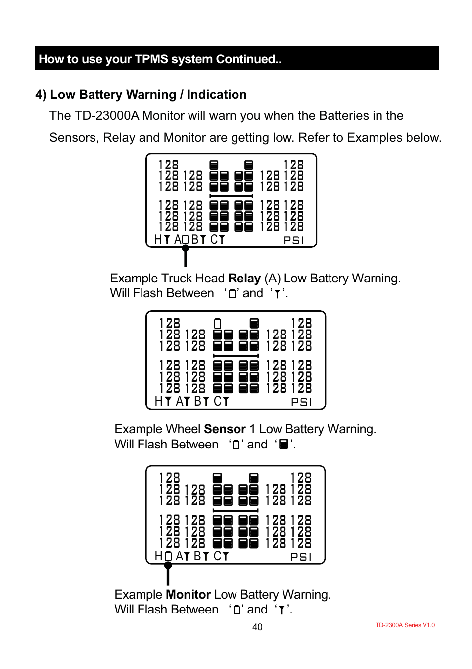 TYREDOG TD-2300A-X10 User Manual | Page 42 / 56