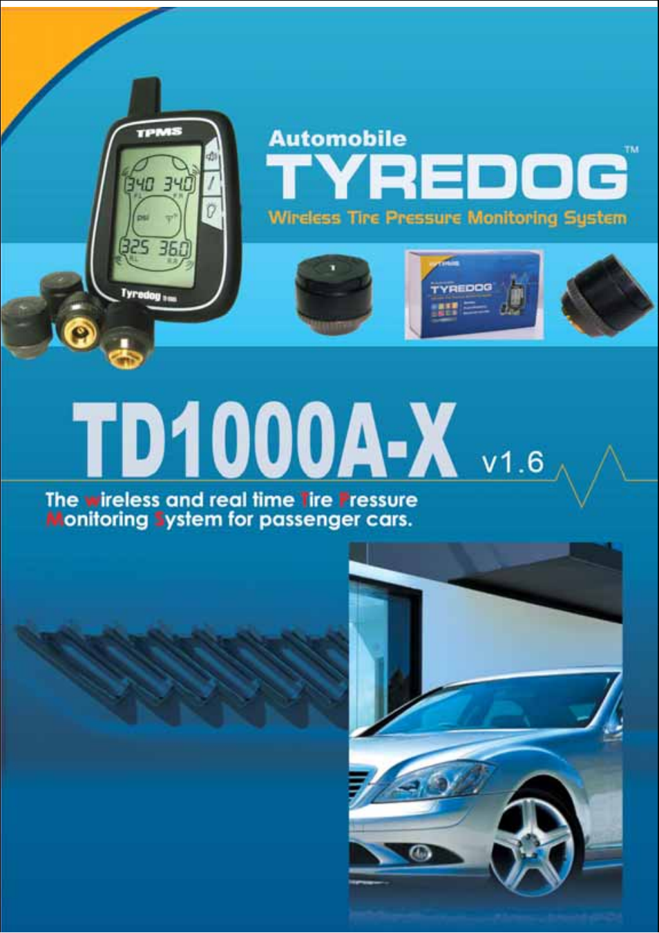 TYREDOG TD-1000A-X Owners Manual User Manual | 32 pages