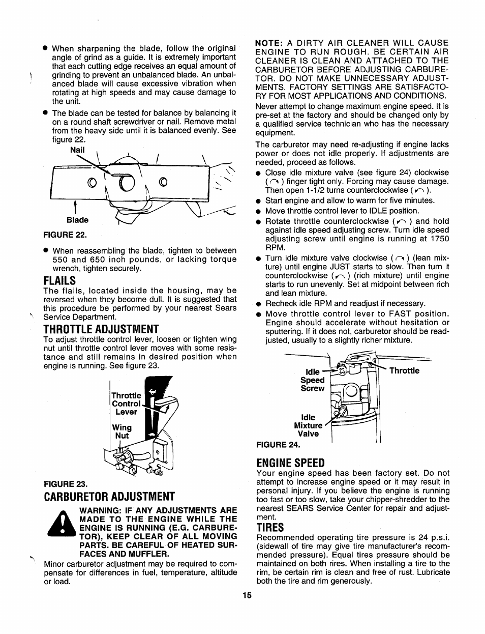 Figure 23 | Craftsman 247.795950 User Manual | Page 15 / 24