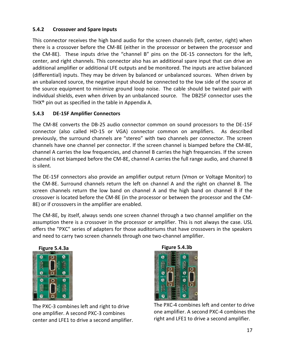USL CM-8E User Manual | Page 17 / 40