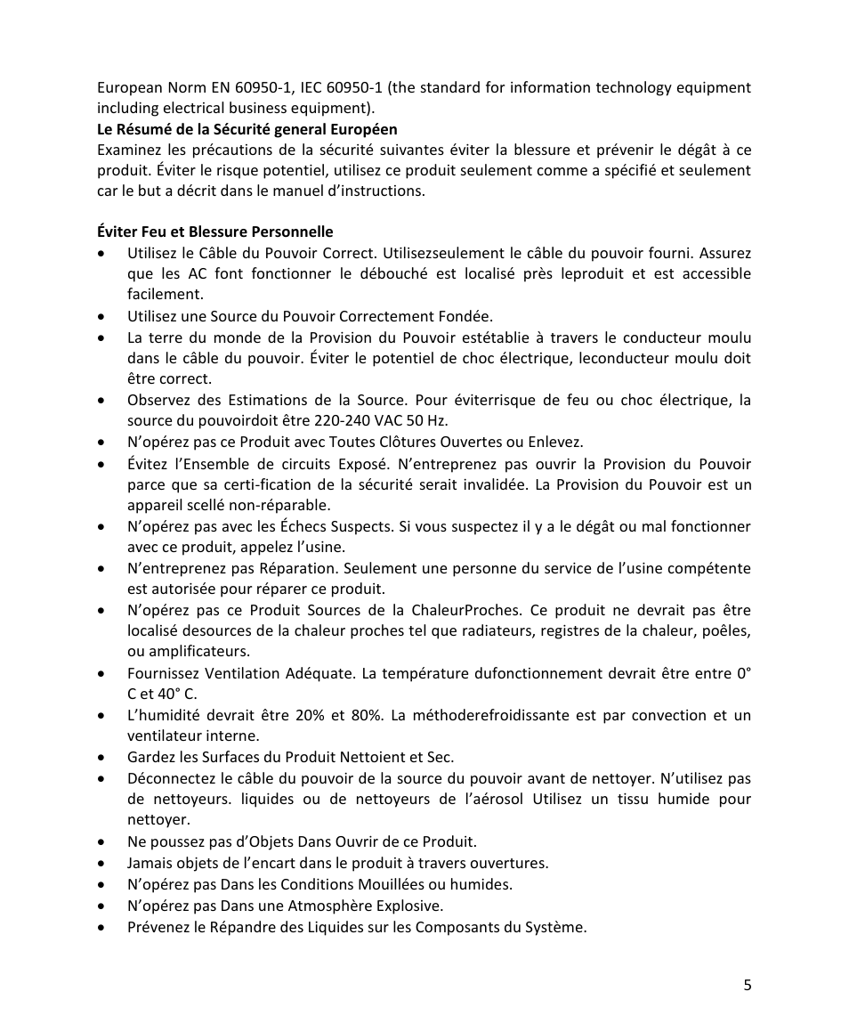 USL CM-8E User Manual | Page 5 / 40