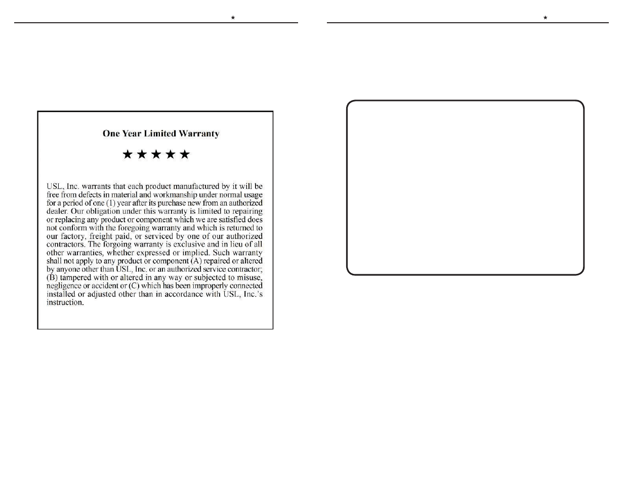 USL CCE-100 User Manual | Page 2 / 11