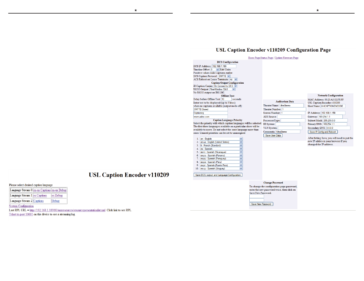 System installation system configuration | USL CCE-100 User Manual | Page 5 / 11