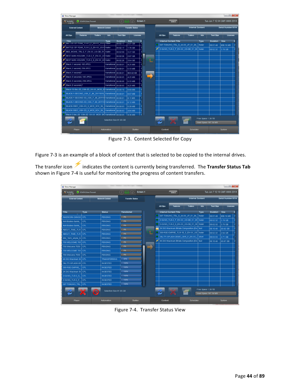 USL CMS-2200 Manual User Manual | Page 44 / 89