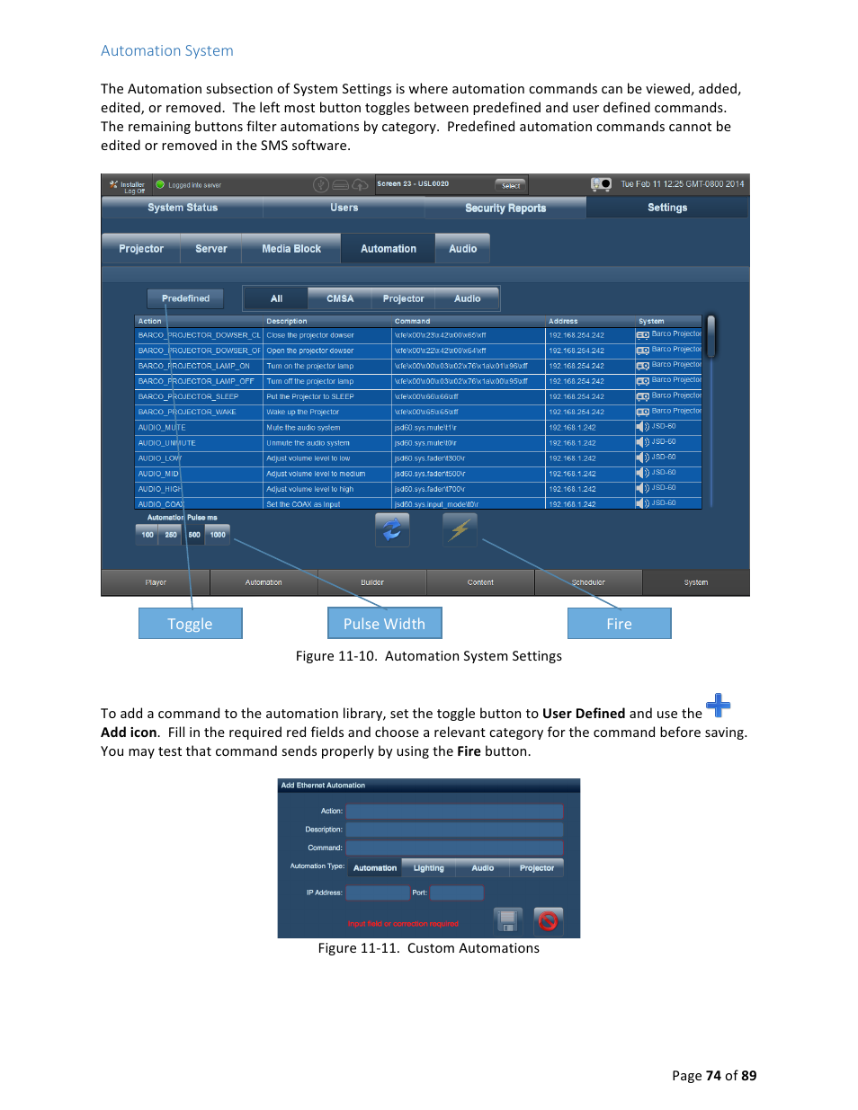USL CMS-2200 Manual User Manual | Page 74 / 89