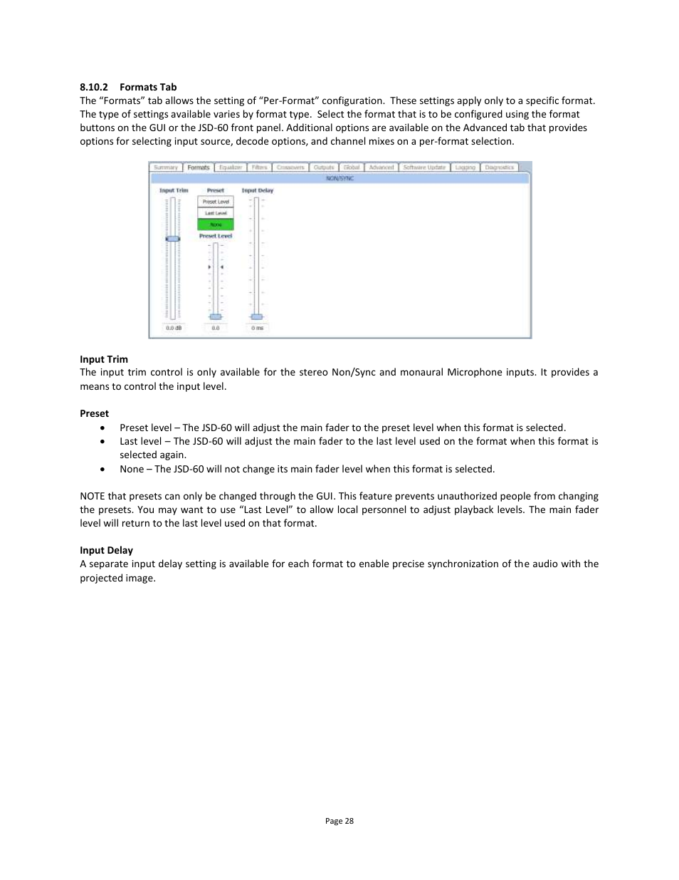 3 equalizer tab | USL JSD-60 Manual User Manual | Page 28 / 66