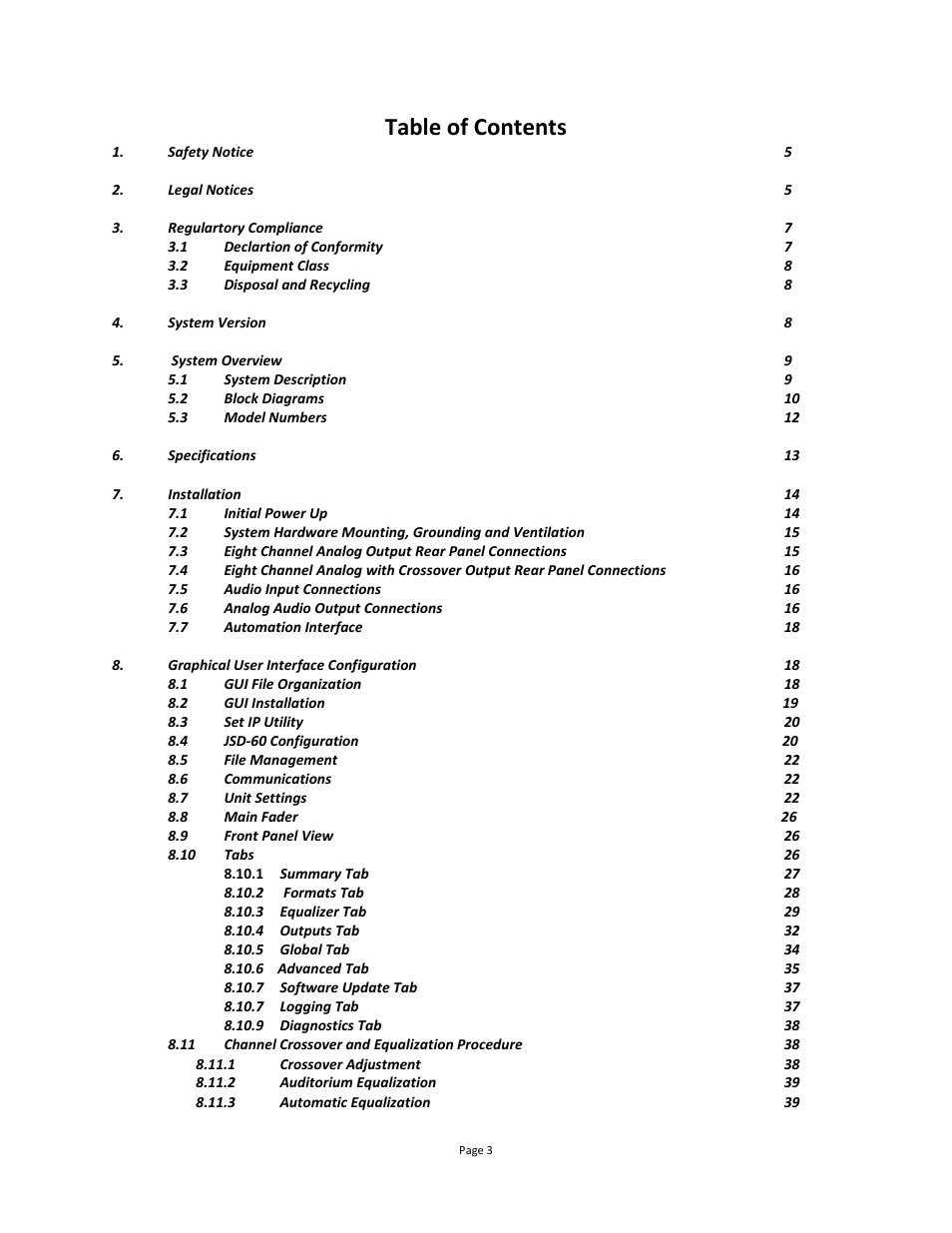 USL JSD-60 Manual User Manual | Page 3 / 66