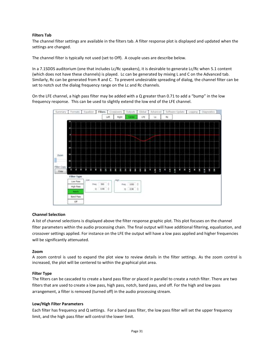 4 outputs tab | USL JSD-60 Manual User Manual | Page 31 / 66