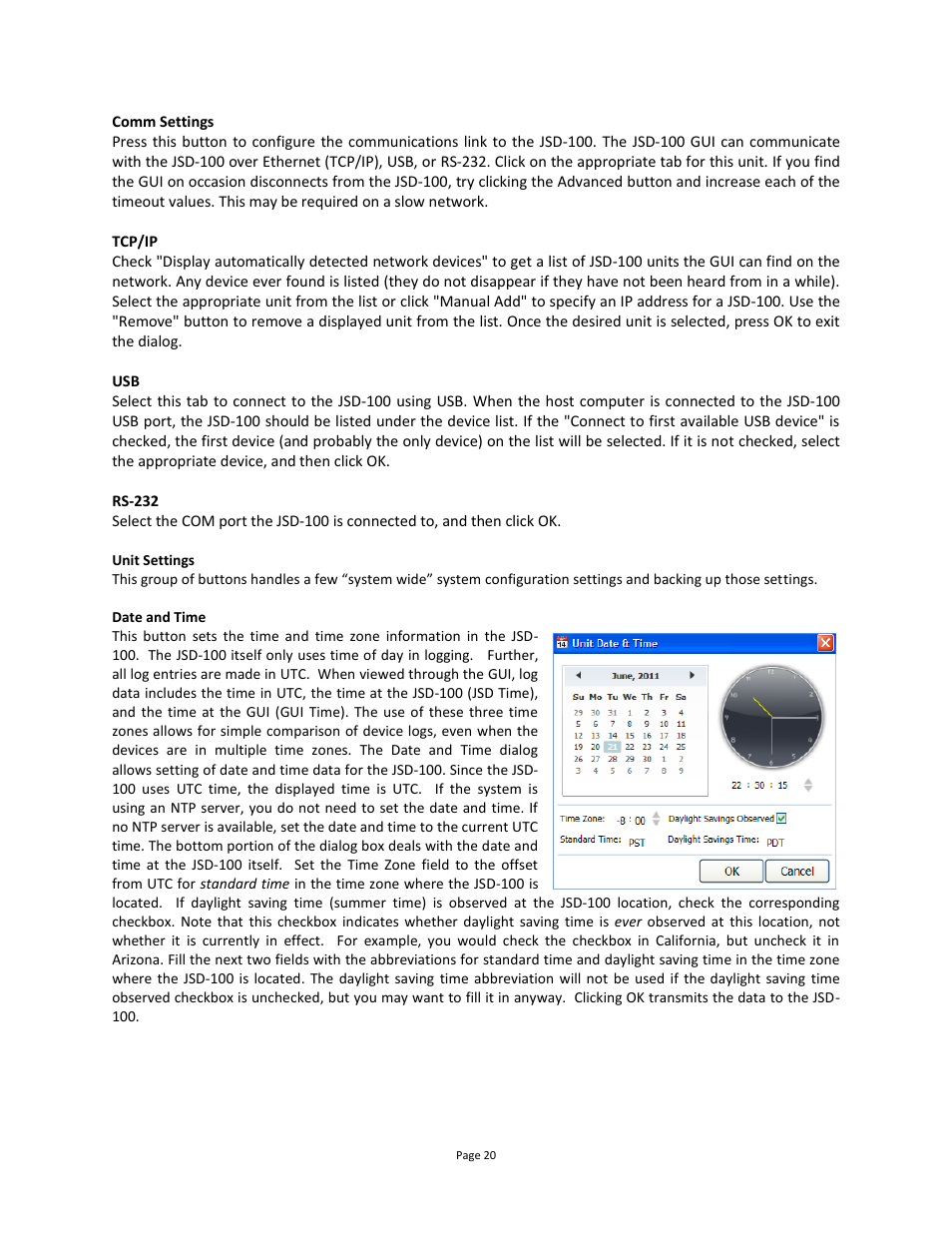 USL JSD-100 Manual User Manual | Page 21 / 46