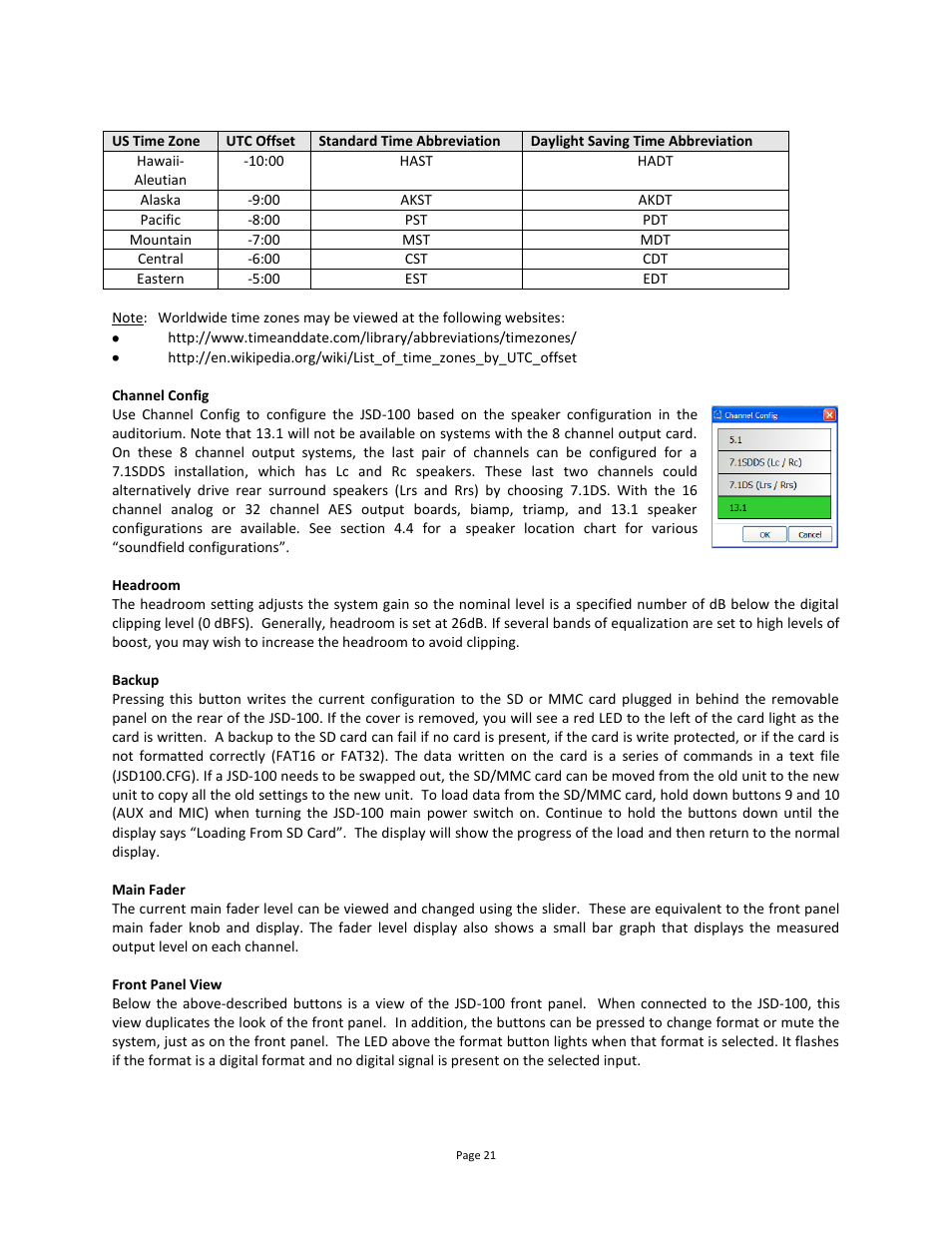 USL JSD-100 Manual User Manual | Page 22 / 46