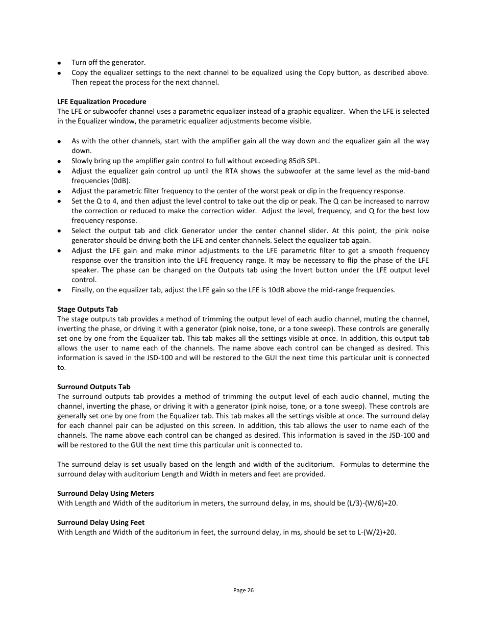 USL JSD-100 Manual User Manual | Page 27 / 46