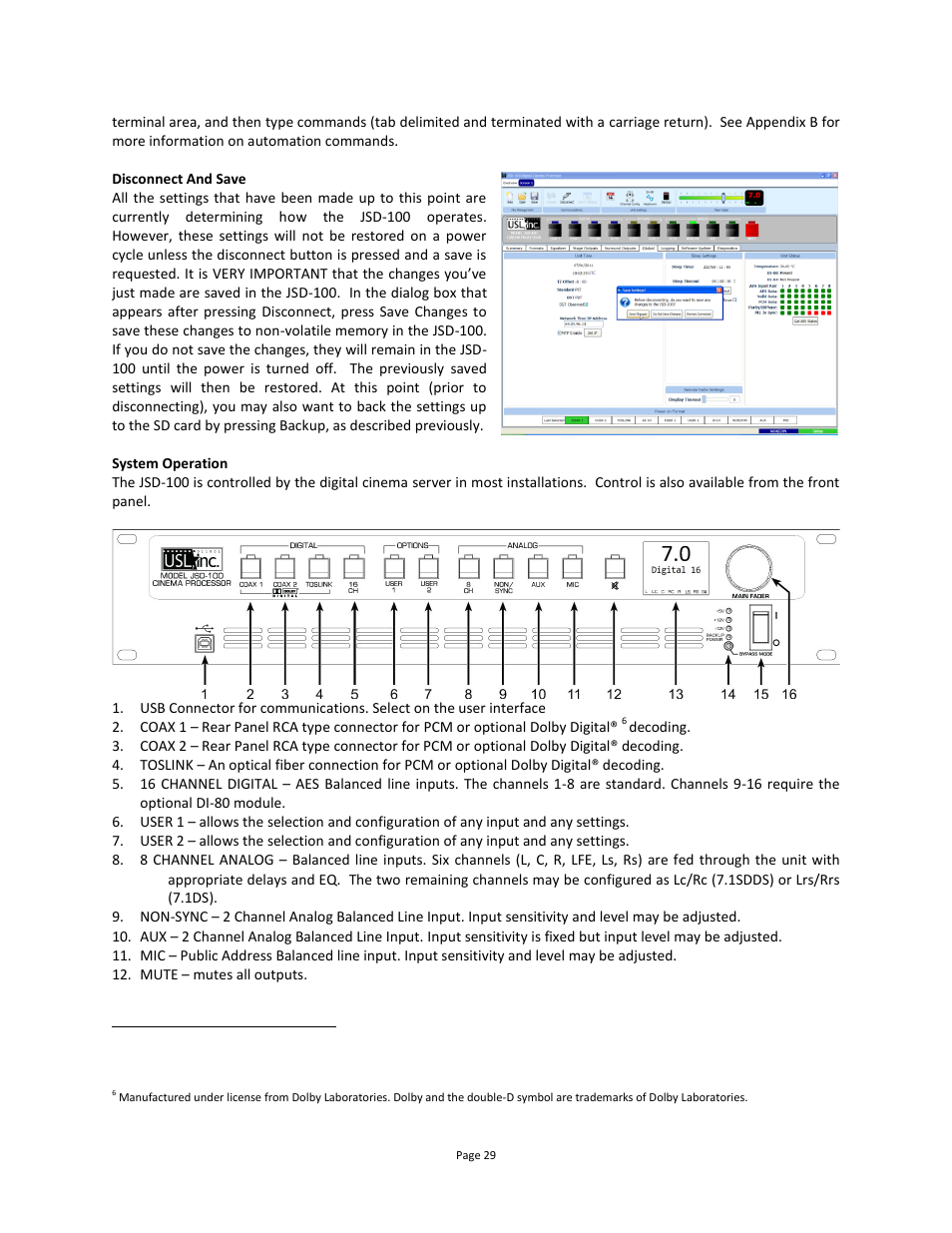USL JSD-100 Manual User Manual | Page 30 / 46