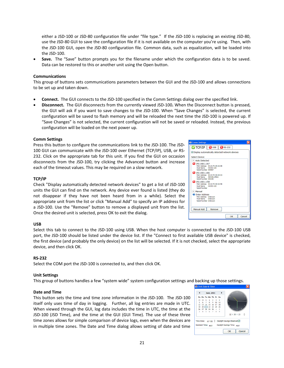 USL JSD-100 Manual User Manual | Page 21 / 50