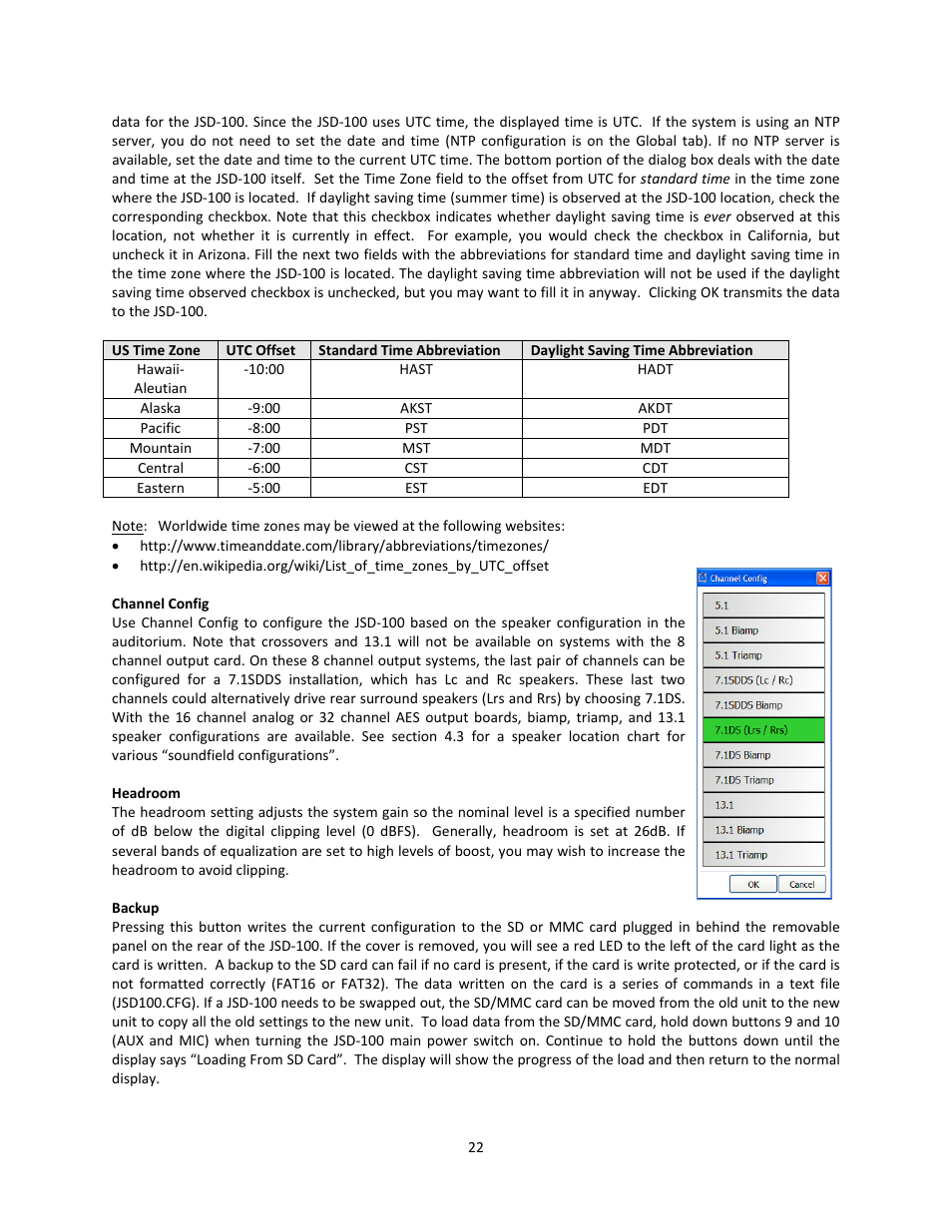 USL JSD-100 Manual User Manual | Page 22 / 50