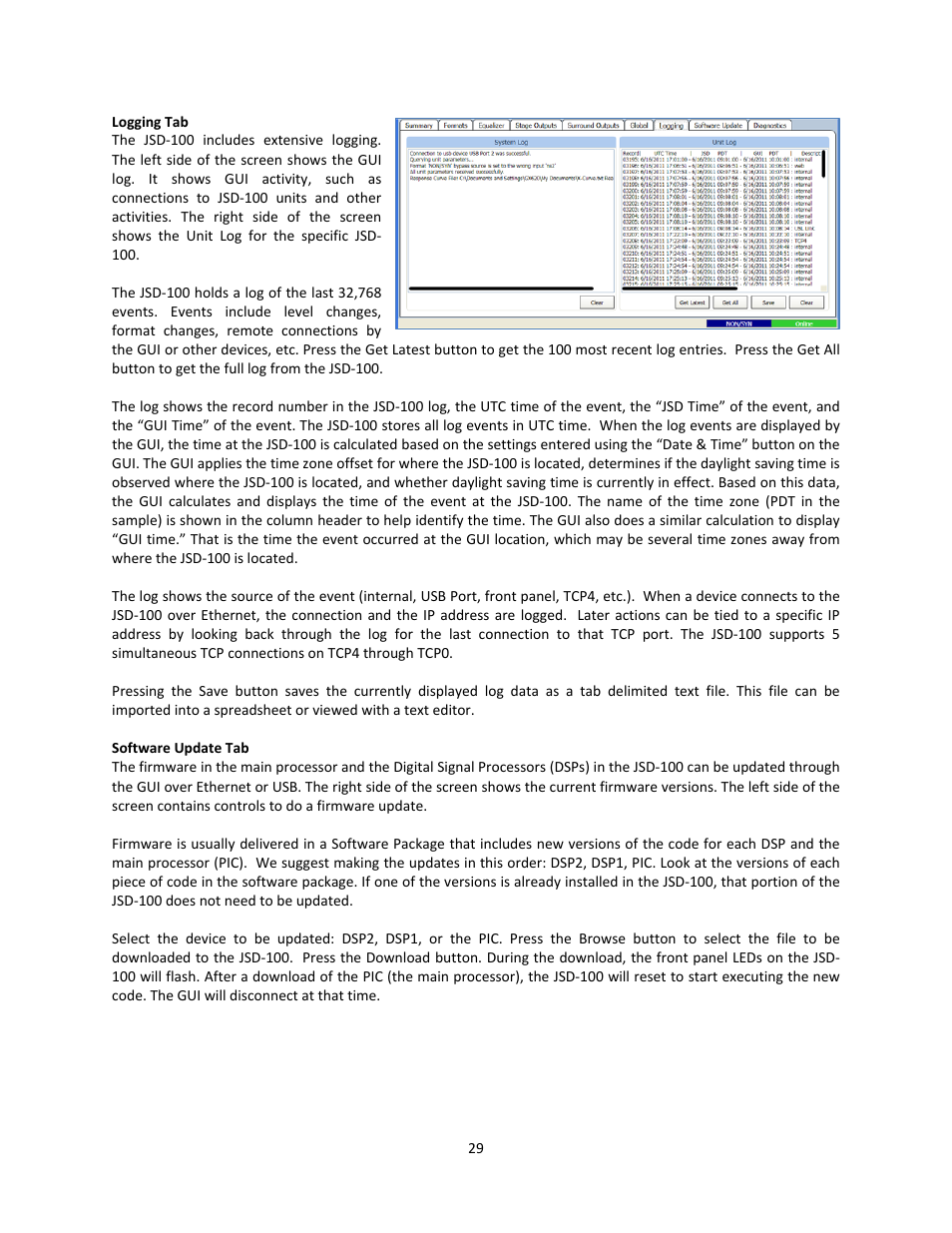 USL JSD-100 Manual User Manual | Page 29 / 50