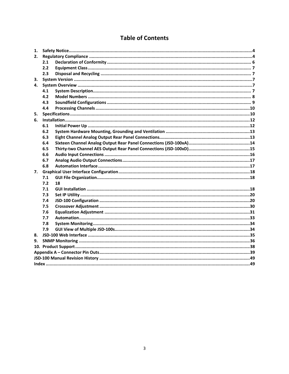 USL JSD-100 Manual User Manual | Page 3 / 50