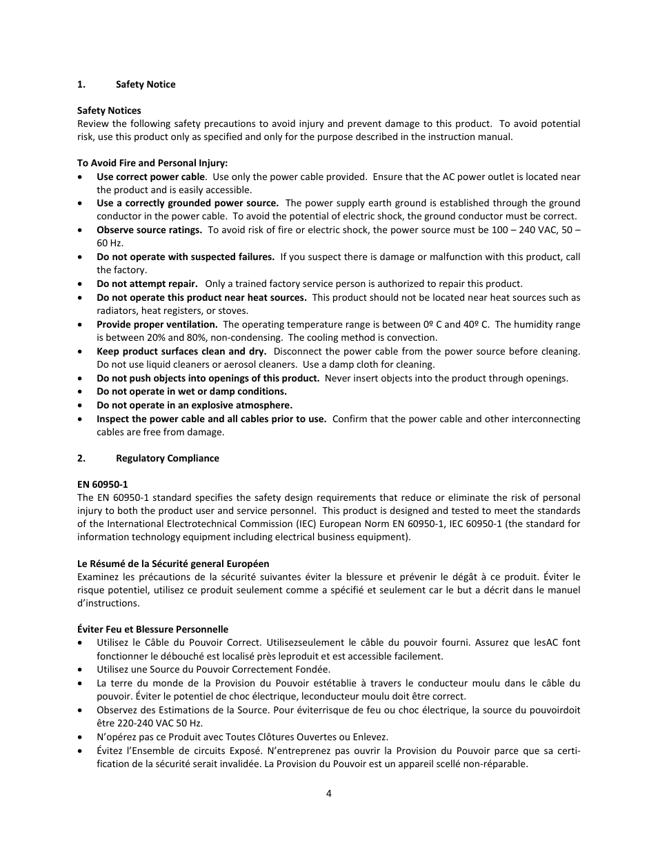 USL JSD-100 Manual User Manual | Page 4 / 50