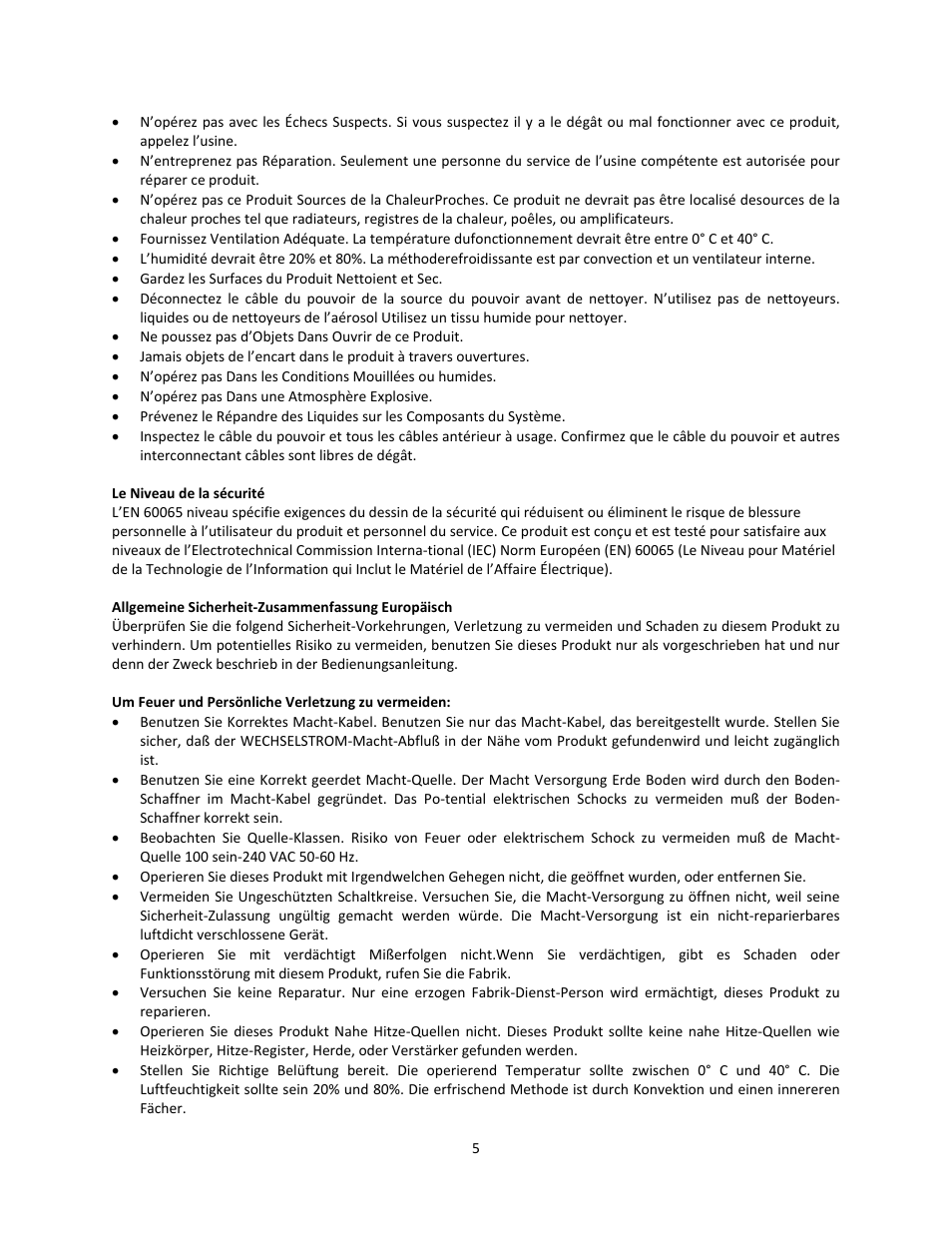 USL JSD-100 Manual User Manual | Page 5 / 50