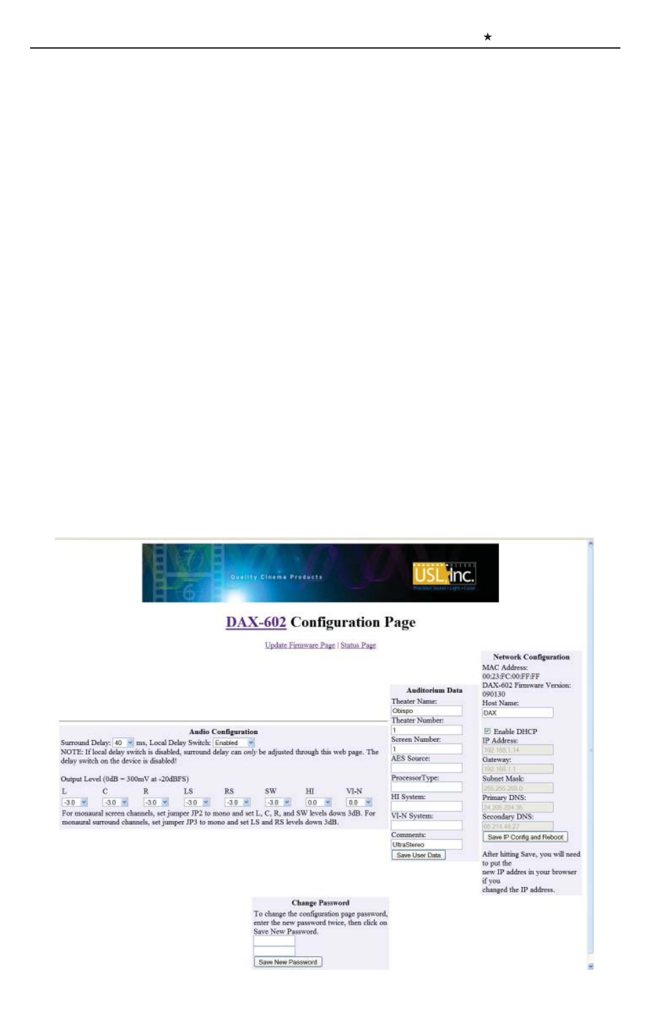 USL DAX-602 User Manual | Page 18 / 24