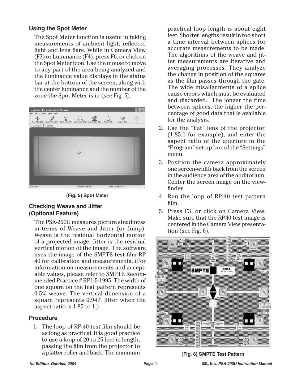 USL PSA-200U User Manual | Page 11 / 20