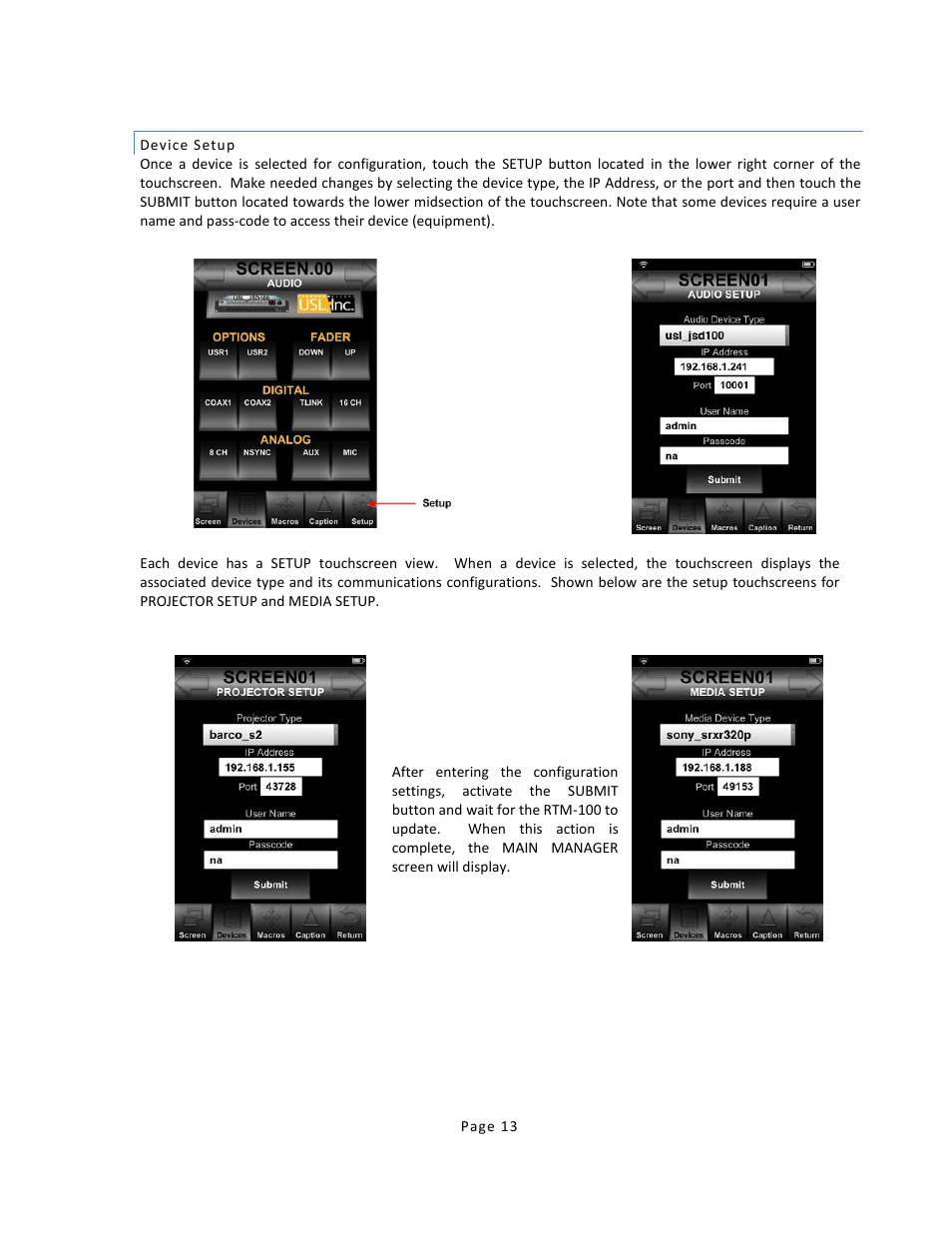 USL RTM-100 User Manual | Page 13 / 15