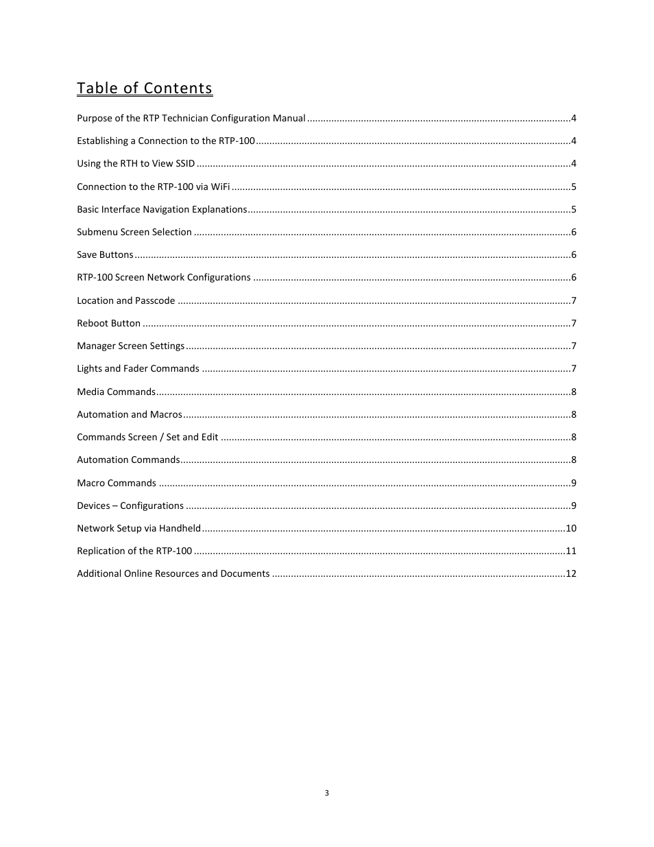 USL RTP-100 User Manual | Page 3 / 13