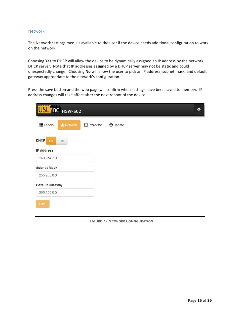 USL HSW-602 User Manual | Page 16 / 26