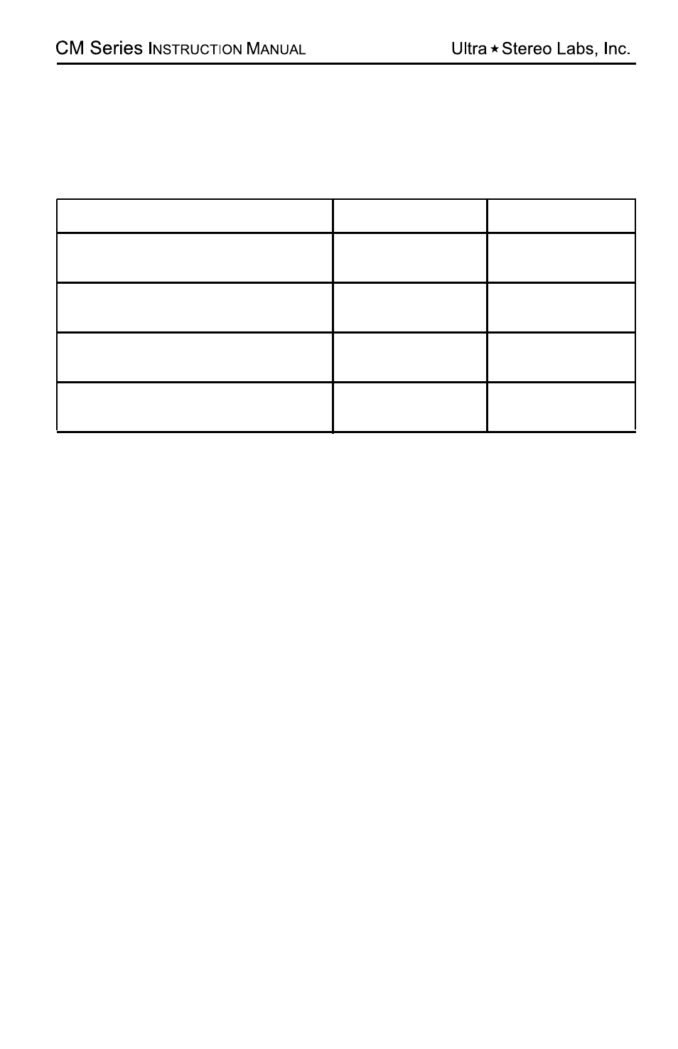 Setting dip switches, Specifications | USL CM-10 User Manual | Page 15 / 17