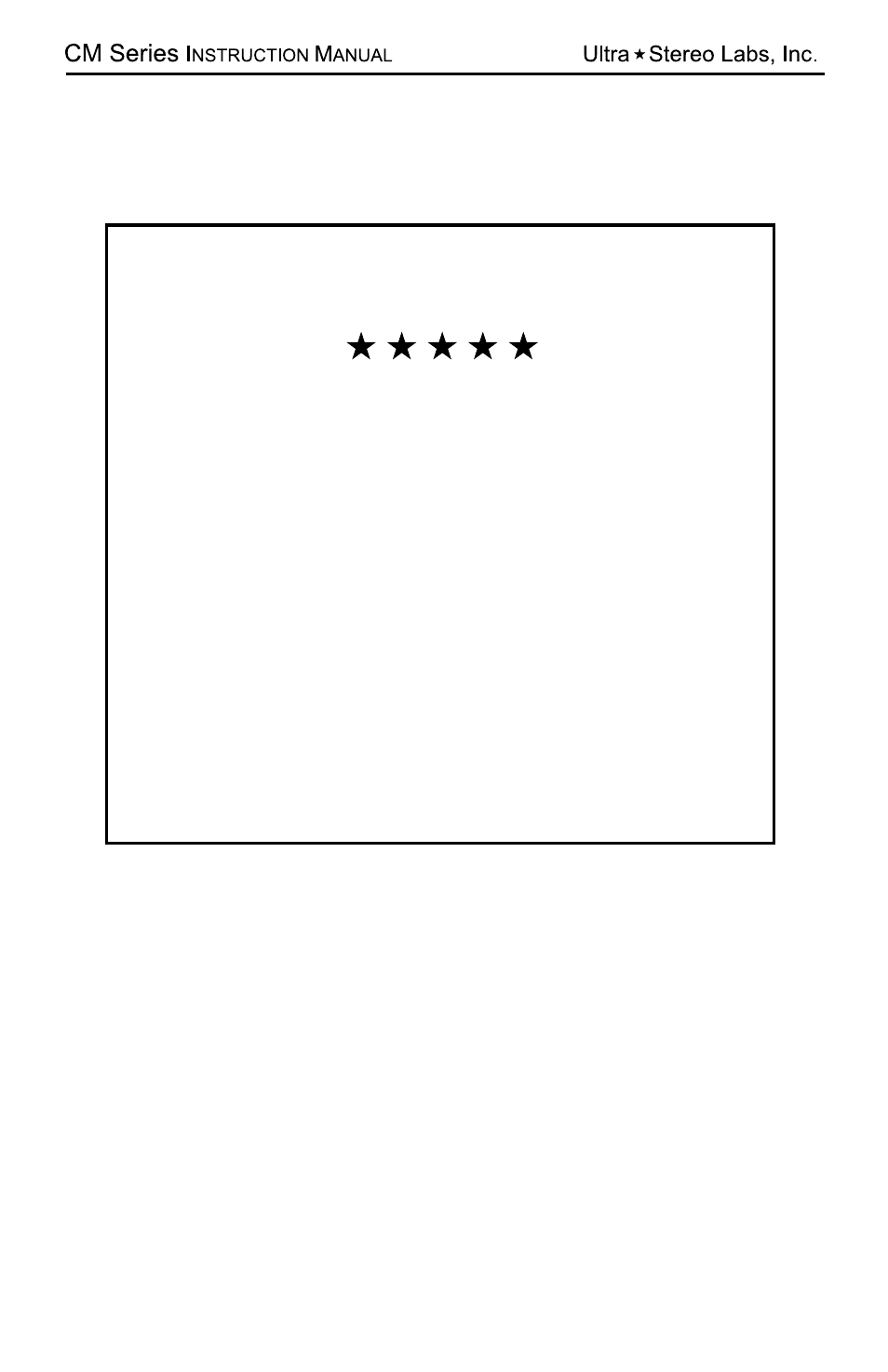 One year limited warranty | USL CM-10 User Manual | Page 2 / 17