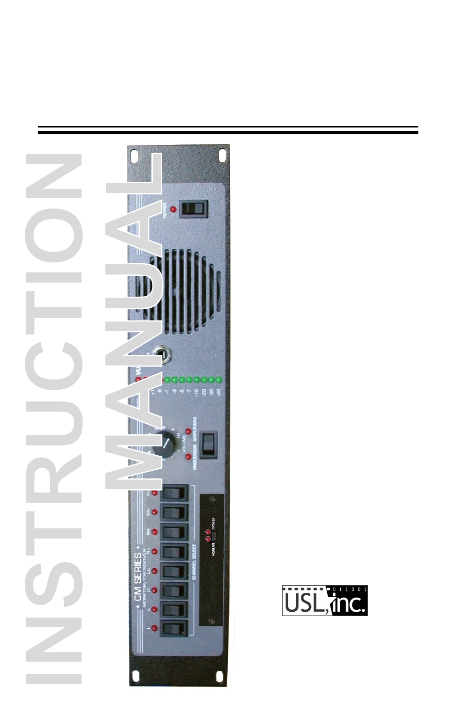 USL CM-Series (8 Channel) User Manual | 14 pages