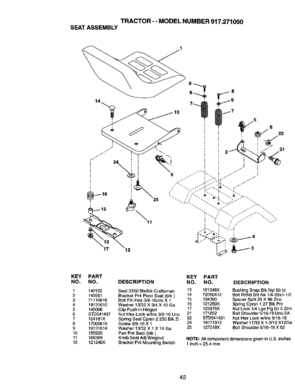 Craftsman 917.271050 User Manual | Page 42 / 60