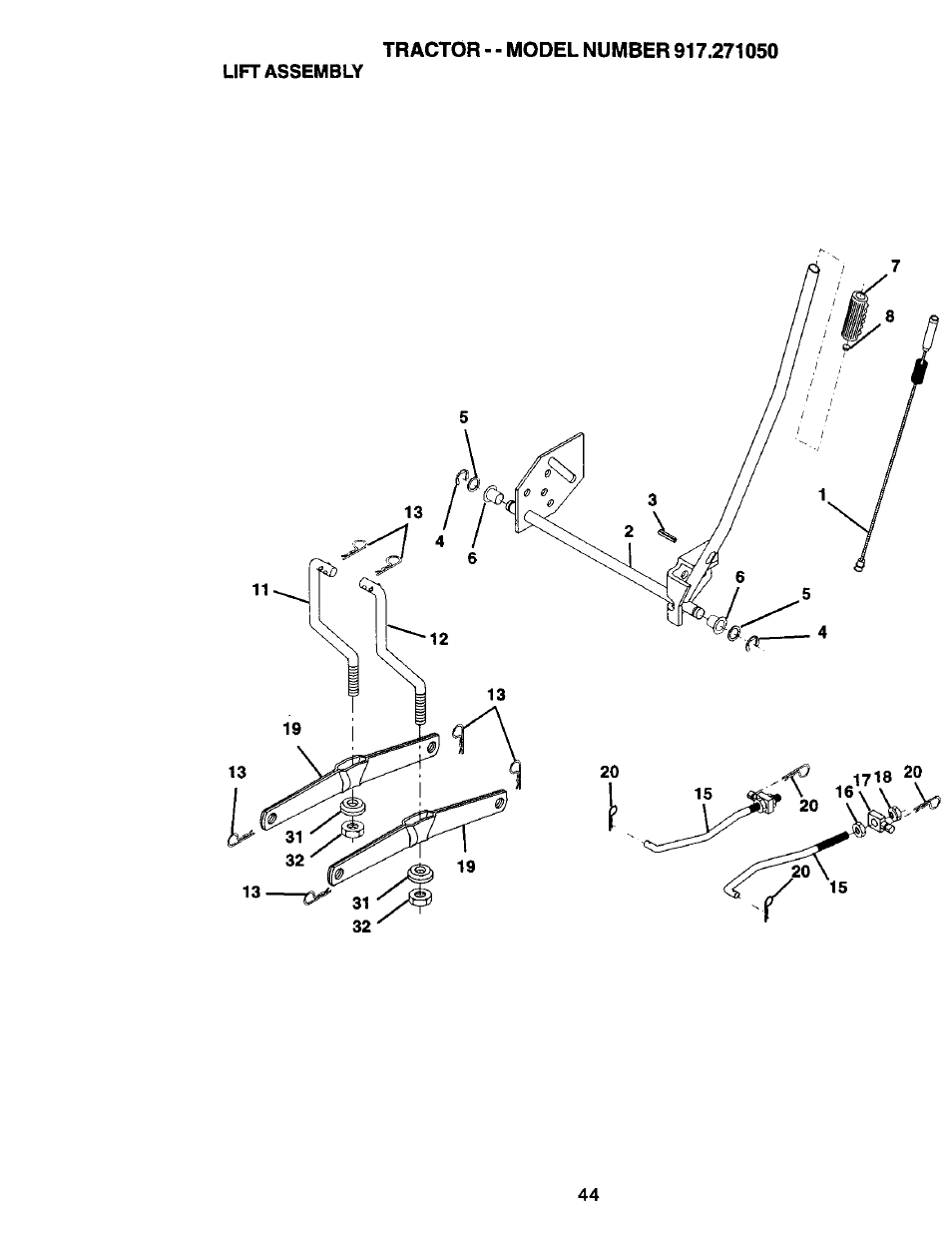 Craftsman 917.271050 User Manual | Page 44 / 60