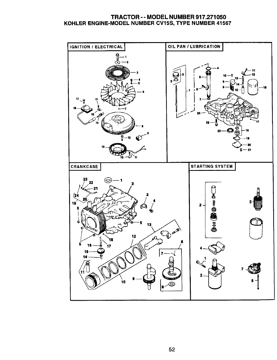 Craftsman 917.271050 User Manual | Page 52 / 60