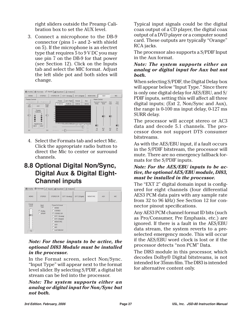 USL JSD-80 Manual User Manual | Page 27 / 39