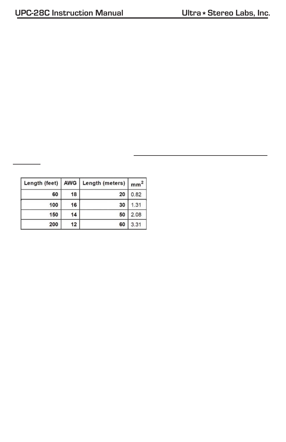 USL UPC-28C User Manual | Page 12 / 20