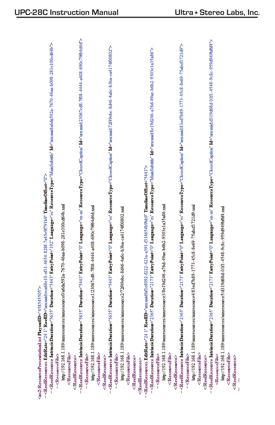 USL UPC-28C User Manual | Page 16 / 20