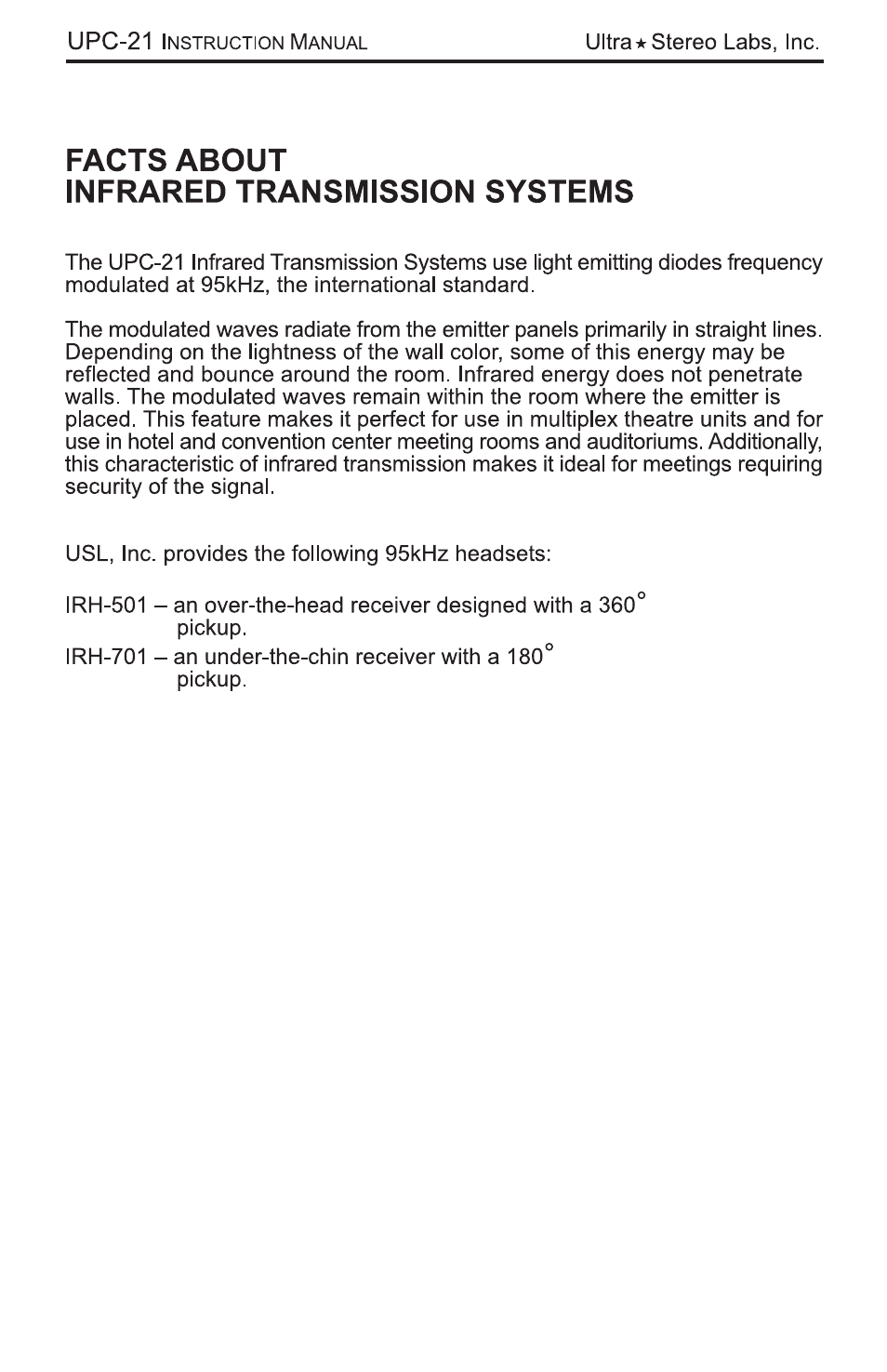 USL UPC-21 User Manual | Page 10 / 12