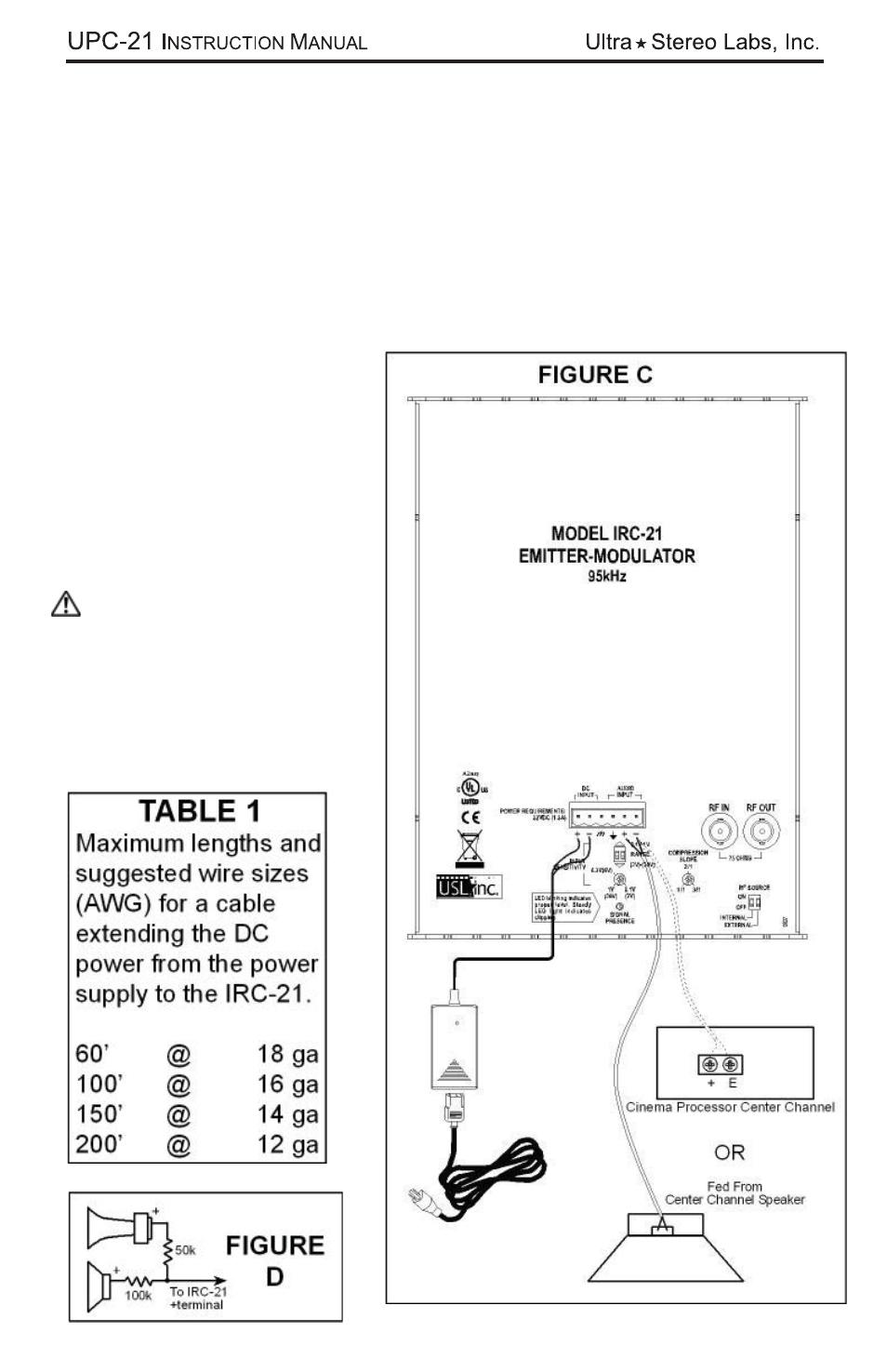 USL UPC-21 User Manual | Page 6 / 12