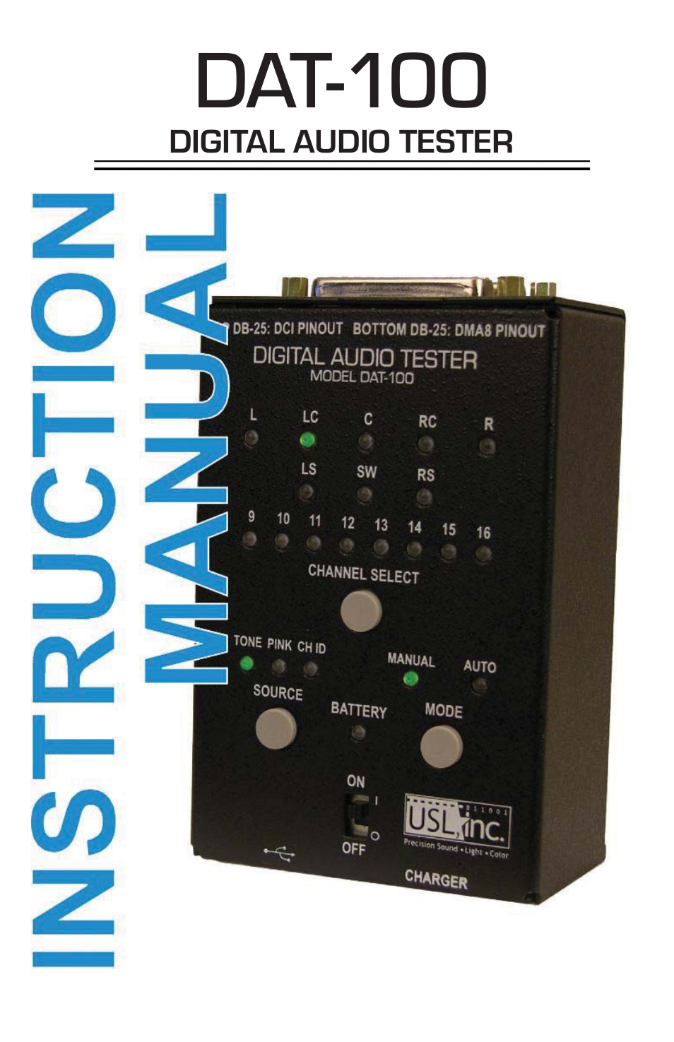USL DAT-100 User Manual | 12 pages