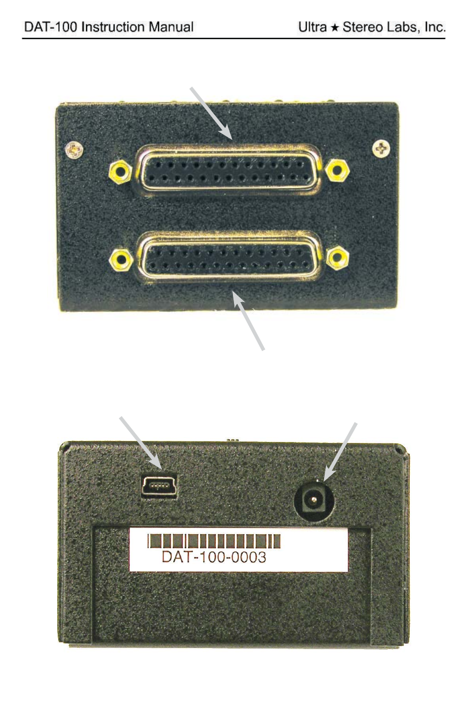 USL DAT-100 User Manual | Page 10 / 12