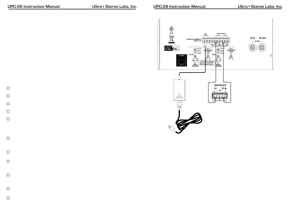 USL UPC-28 User Manual | Page 4 / 7