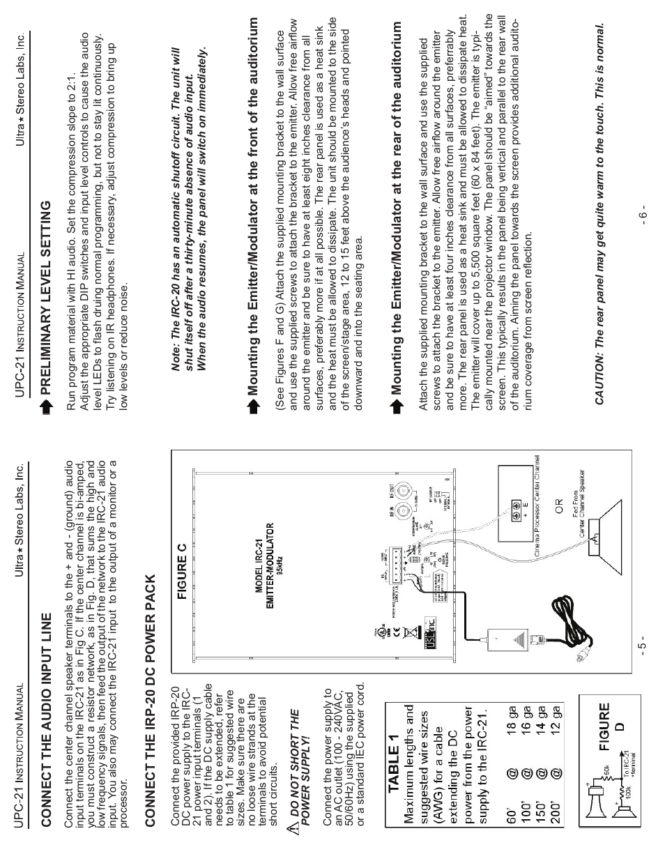USL IRC-21 User Manual | Page 6 / 6