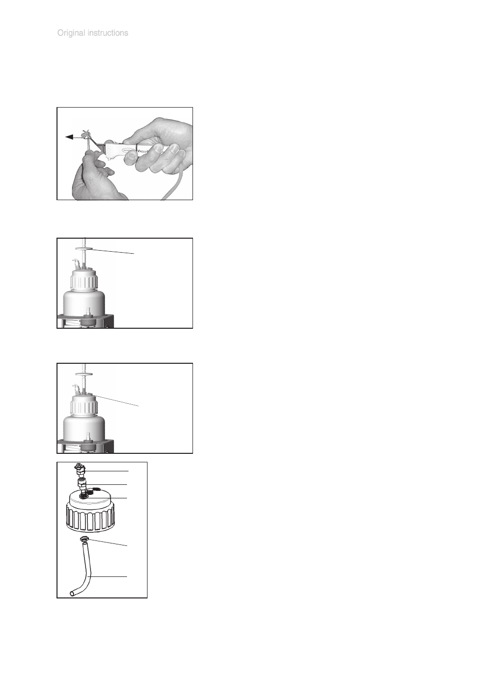 Assembling of components | VACUUBRAND BVC 21 User Manual | Page 22 / 27