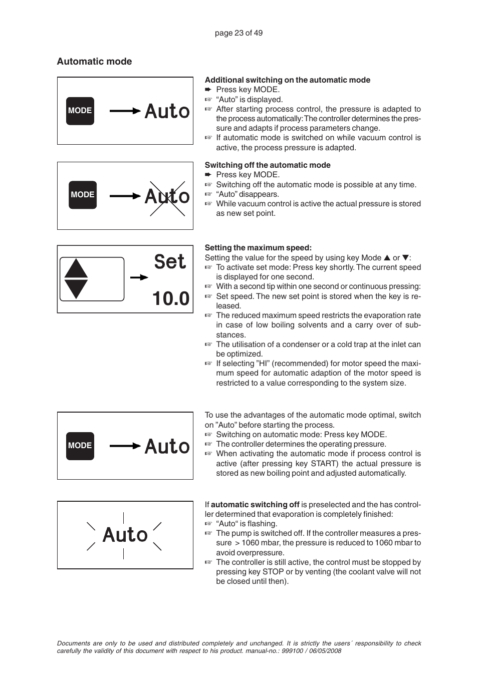 VACUUBRAND PC 2001 VARIO User Manual | Page 23 / 49