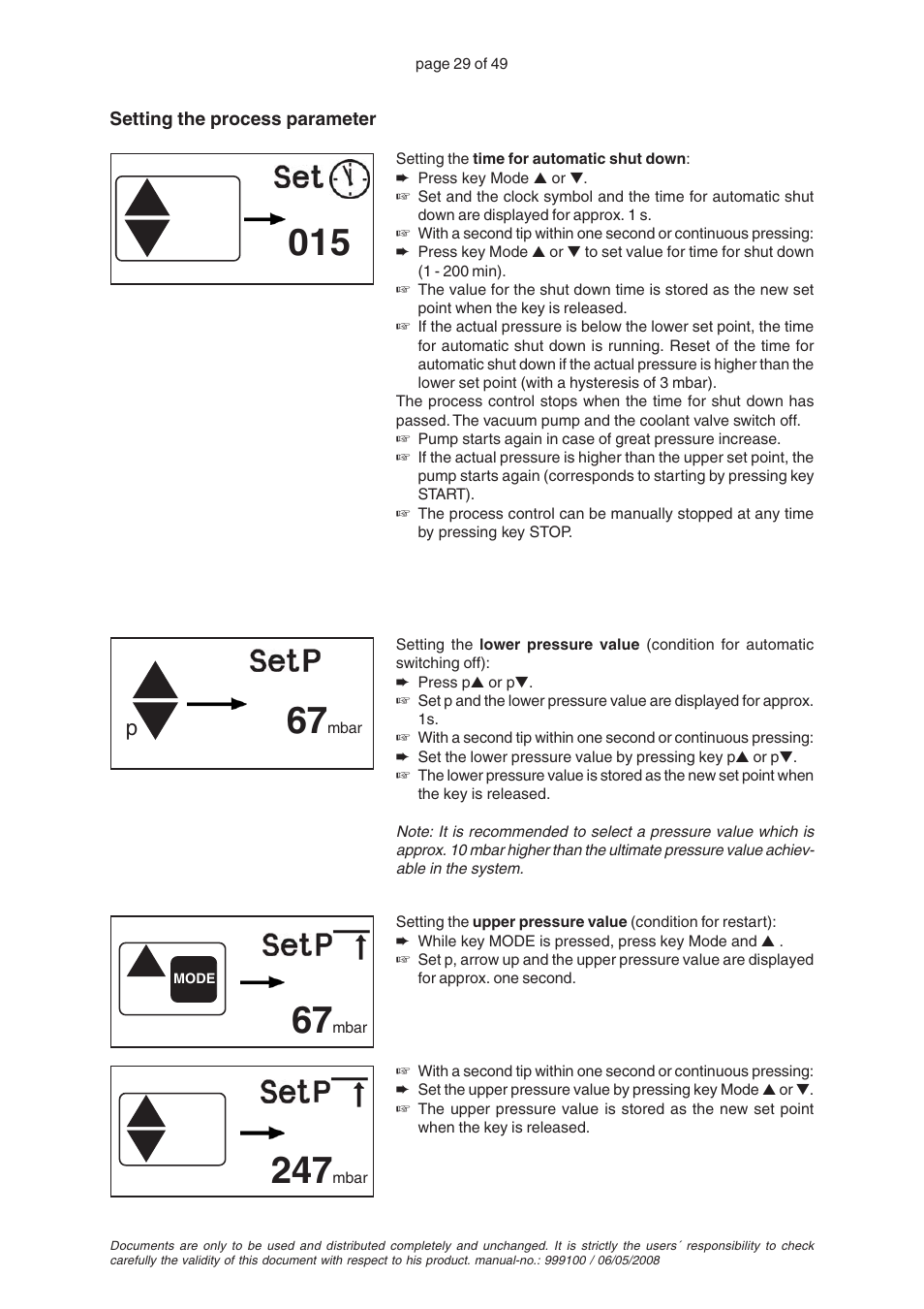 VACUUBRAND PC 2001 VARIO User Manual | Page 29 / 49