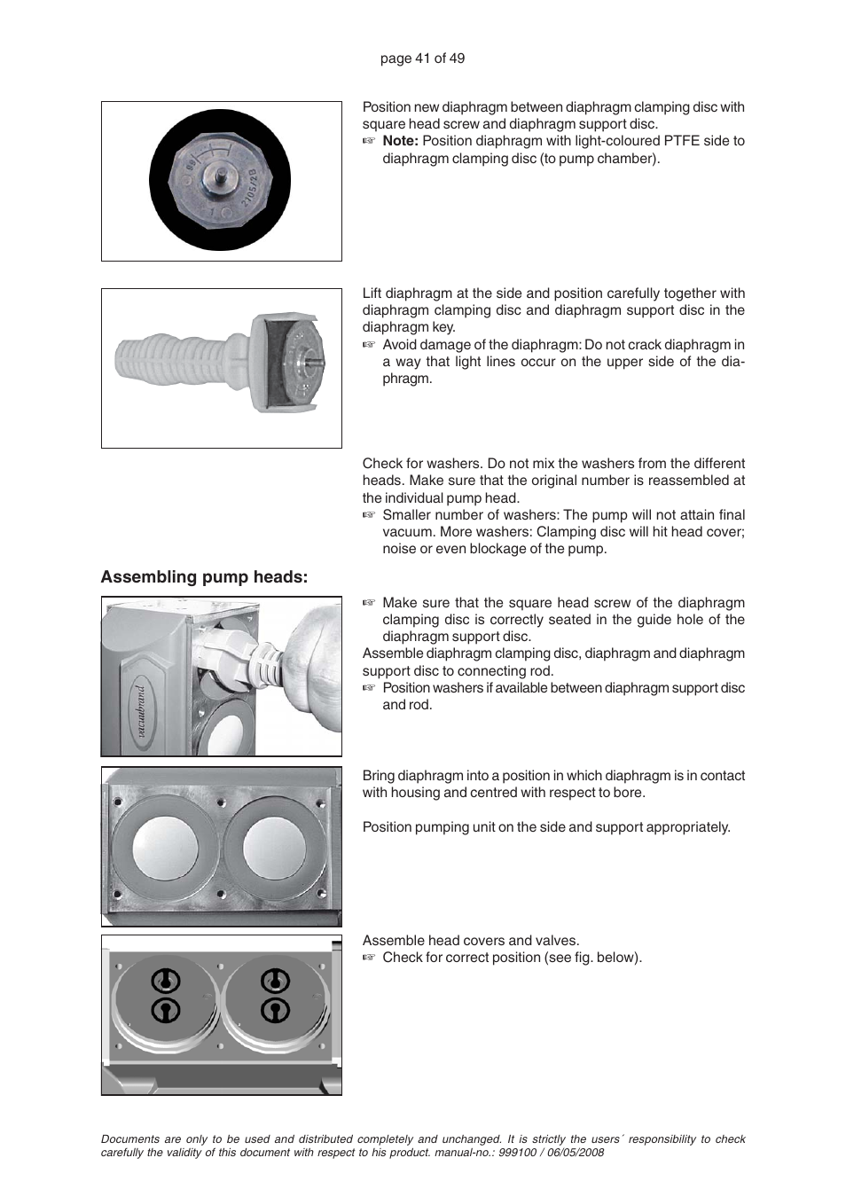 VACUUBRAND PC 2001 VARIO User Manual | Page 41 / 49